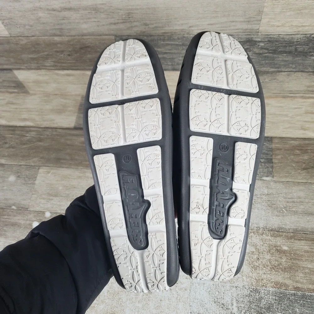 Floafers Country Club Driver 2.0 Womens Loafers Sz 10 Slate Bright White Slip On